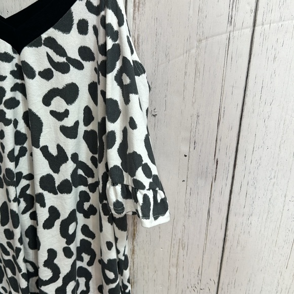 Now N Forever Animal Print Blouse - Picture 3 of 8